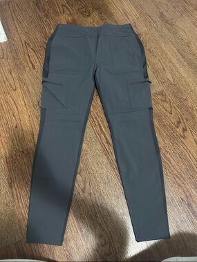 Athletic Works Women's Charcoal Track Cargo Joggers
